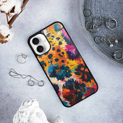 iPhone 16 Plus Case — Full Color Vibrant Animal Print Animal, Custom Made Phone Cover