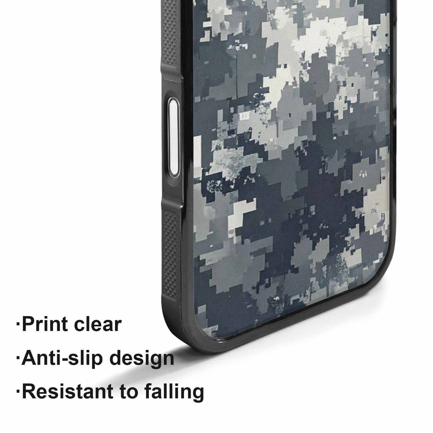 iPhone 17 Case — Small Military Camouflage Blotch Camo, Custom Designed Case Cover