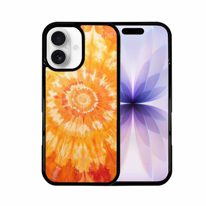 iPhone 17 Case — Ombre Tie Dye Warm Custom Tie, Personalized Phone Case