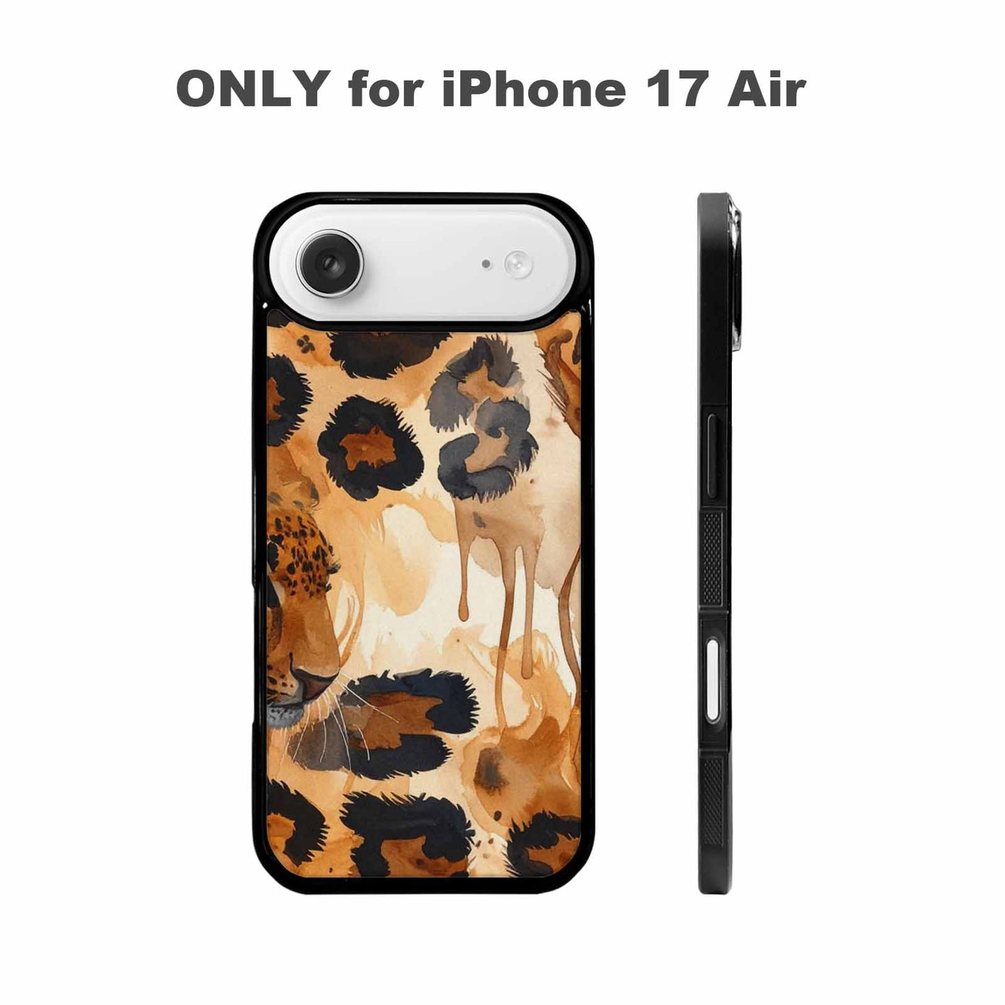 iPhone 17 Air Case — Seamless Tileable Pattern Of Overlapping Animal, Custom Made Phone Cover