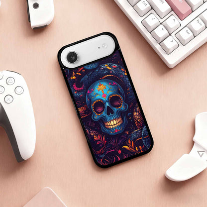 iPhone 17 Air Case — Snake Skulls Print Gothic Skulls, Custom Print Case Cover