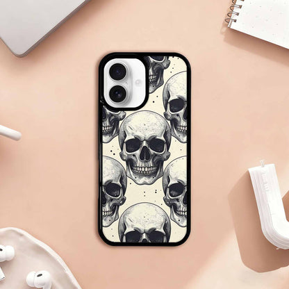 iPhone 17 Case — Skull Dark Art Gothic Print Gothic, Custom Art Phone Cover