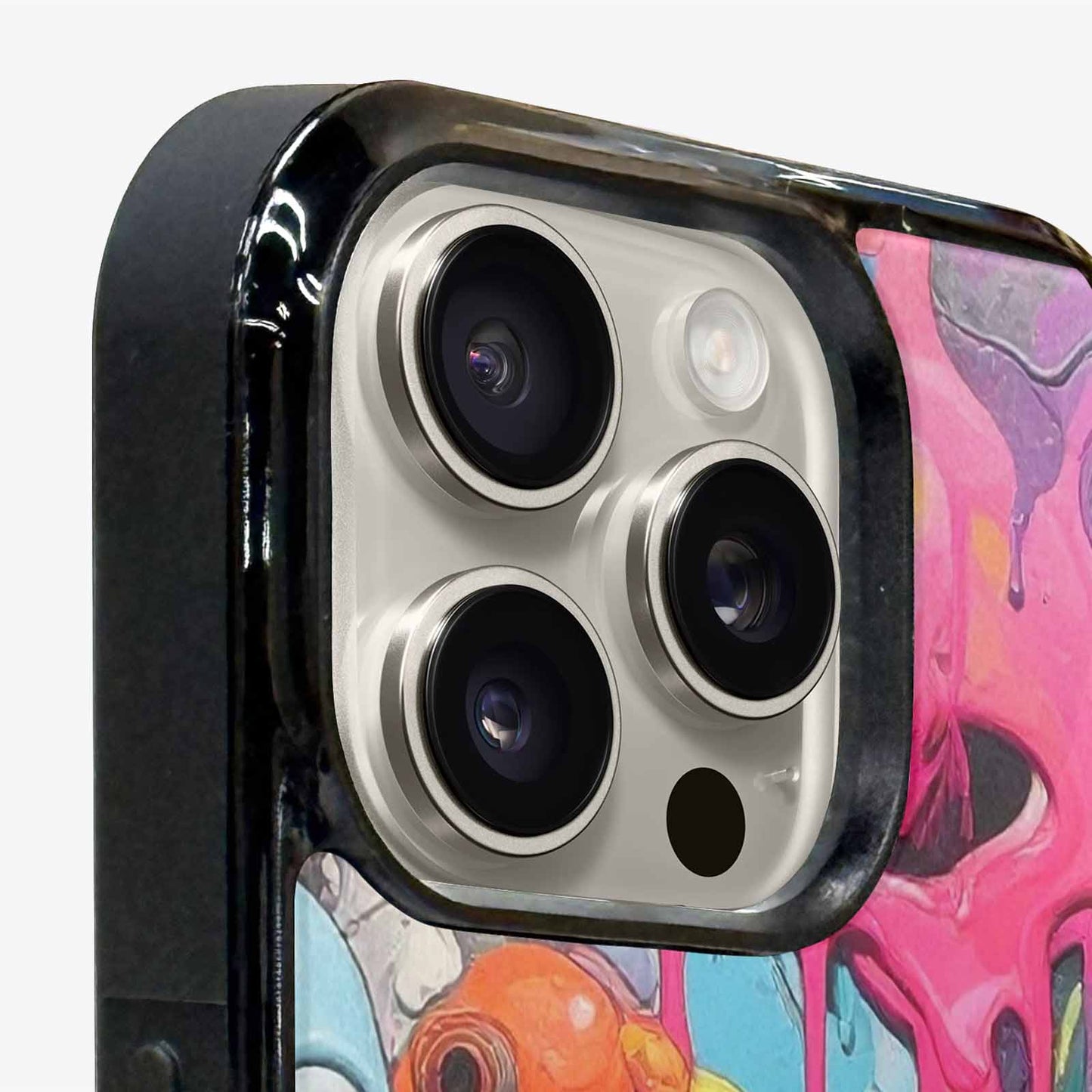 iPhone 15 Pro Max Case — Aliens Camomelting Aliens Patt 5xk Personalized, Customized Protective Case