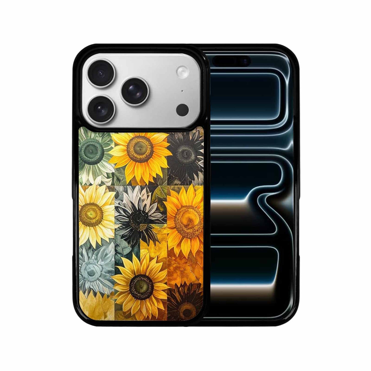 iPhone 17 Pro Case — Blend Melt Them Together Small Floral, Customized Protective Case