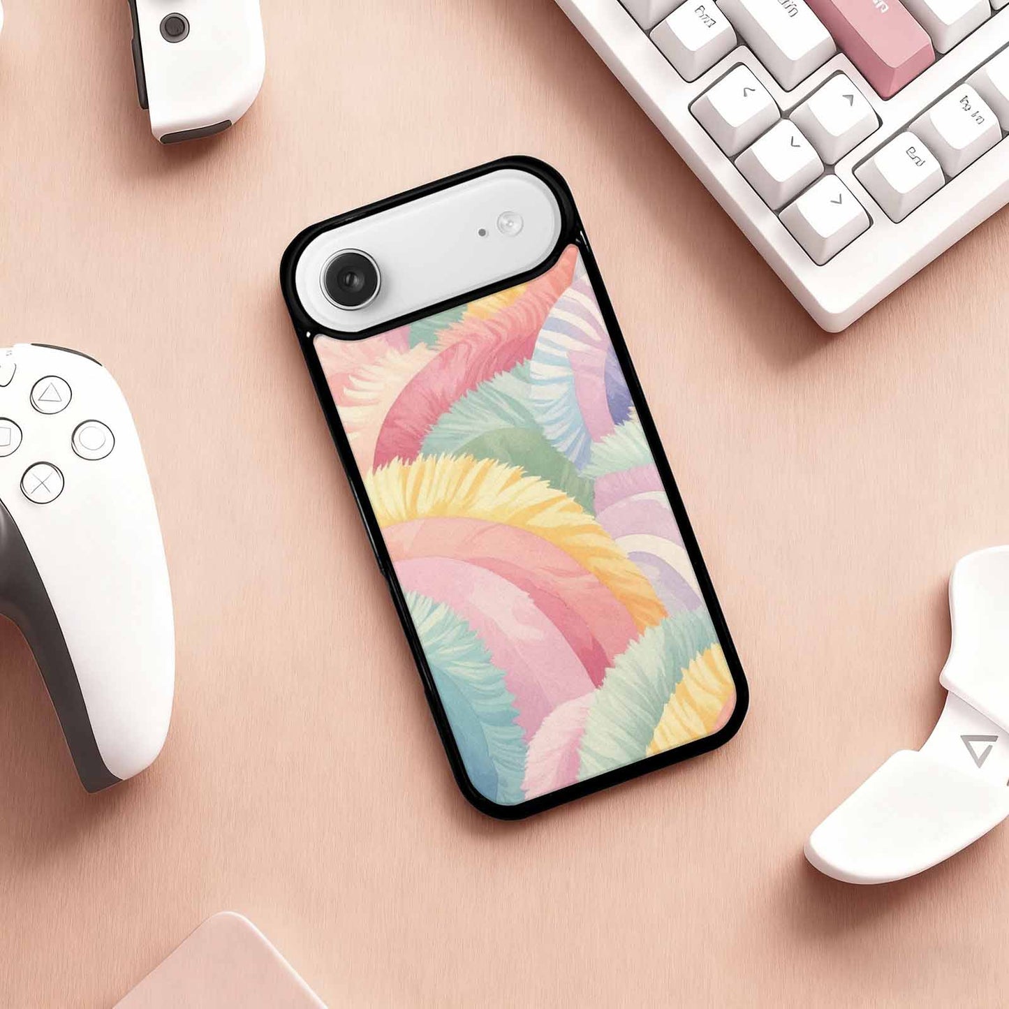 iPhone 17 Air Case — Seamless Tileable Pattern Of Overlapping Animal, Custom Print Case Cover