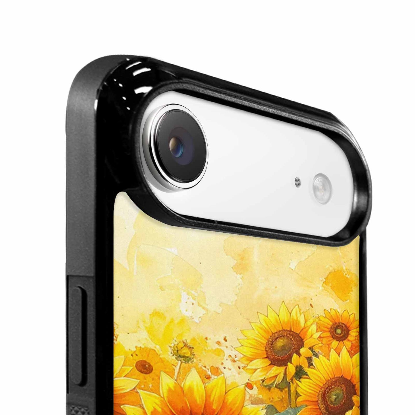 iPhone 17 Air Case — Full Color Vibrant Sunflower Burst Floral, Custom Art Phone Cover