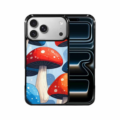 iPhone 17 Pro Max Case — Vivid Winter Mushroom Cartoon Cute, Custom Print Case Cover