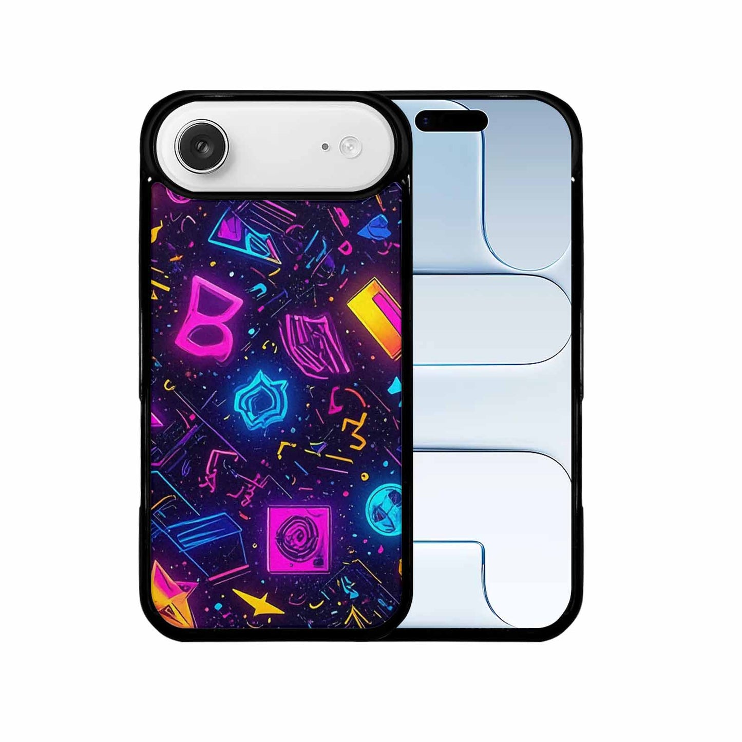 iPhone 17 Air Case — Retro Motif Retro Motifs Pattern Retro, Custom Printed Phone Case
