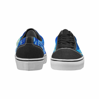 WOMEN'S Starry Night Van Gogh Canvas Lace-Up Vivid Shoes