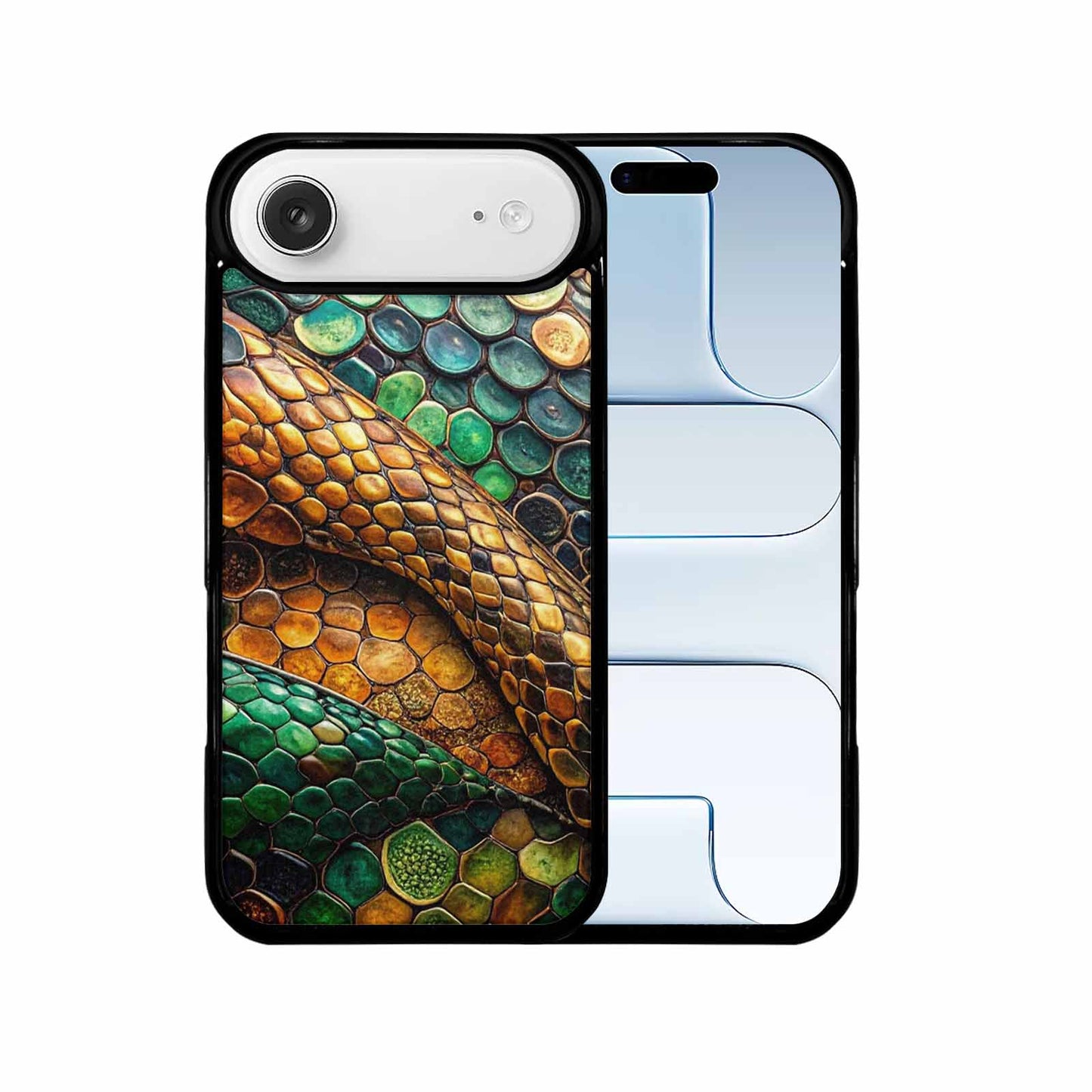 iPhone 17 Air Case — Small Snake Skin Reptile Scale Original, Custom Art Phone Cover