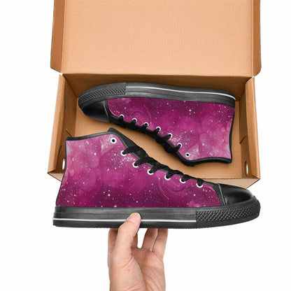 MEN'S Galaxy Art - High Top Canvas Dreamcore Custom Sneakers