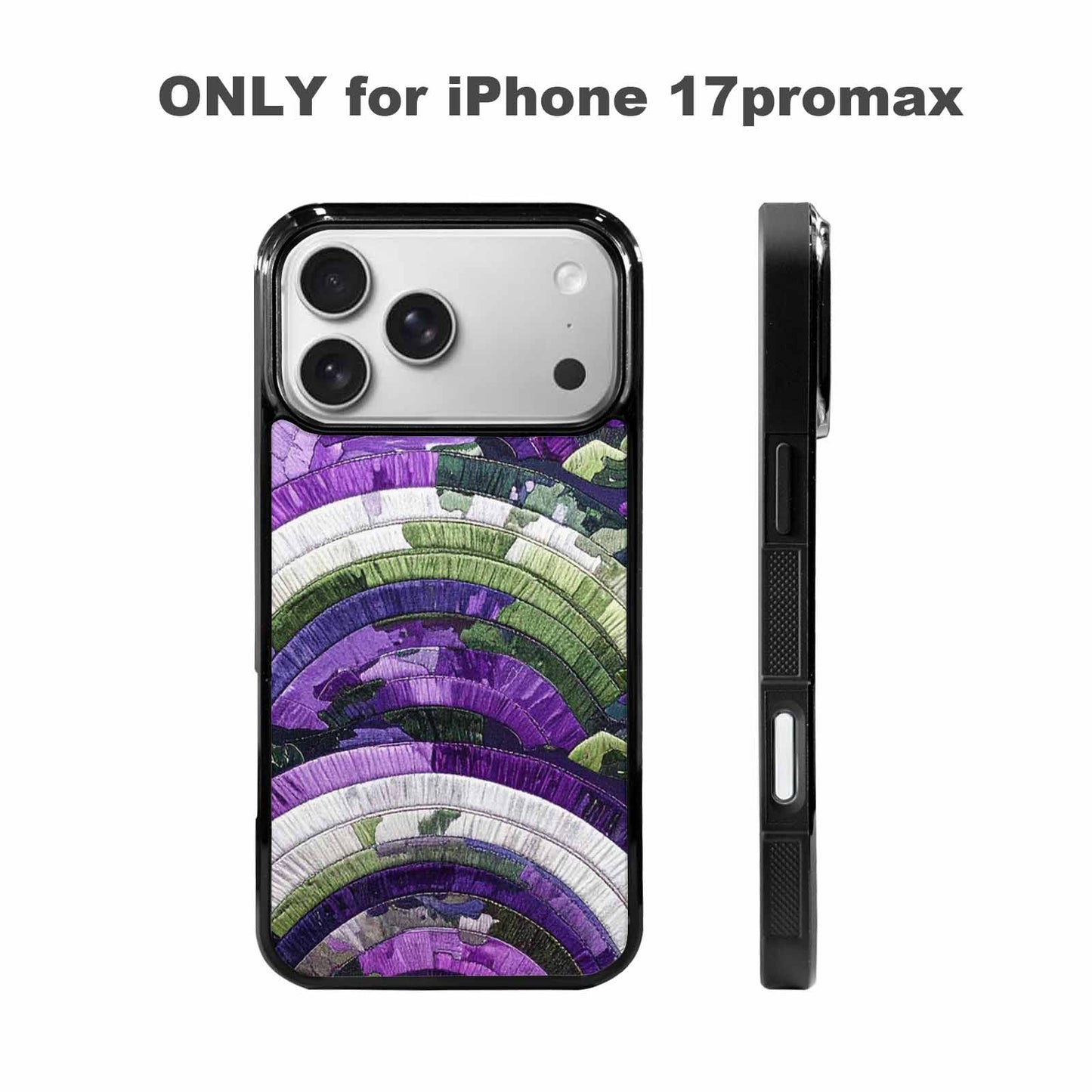 iPhone 17 Pro Max Case — Vivid Camo Genderqueer Camo, Custom Printed Phone Case