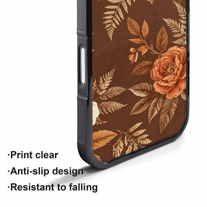 iPhone 17 Pro Case — Vintage Botanical Art Pattern Floral, Original Design Phone Case