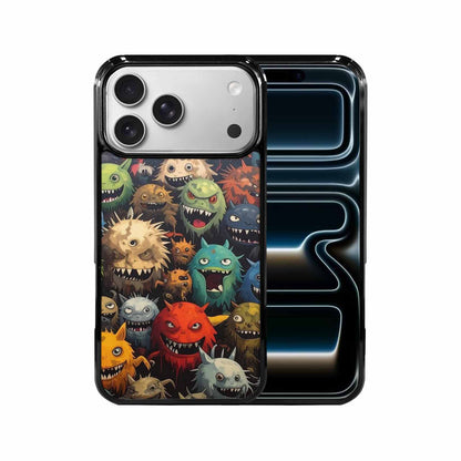 iPhone 17 Pro Max Case — Monsters Camomonsters Pattern Qch Camo, Customized Protective Case