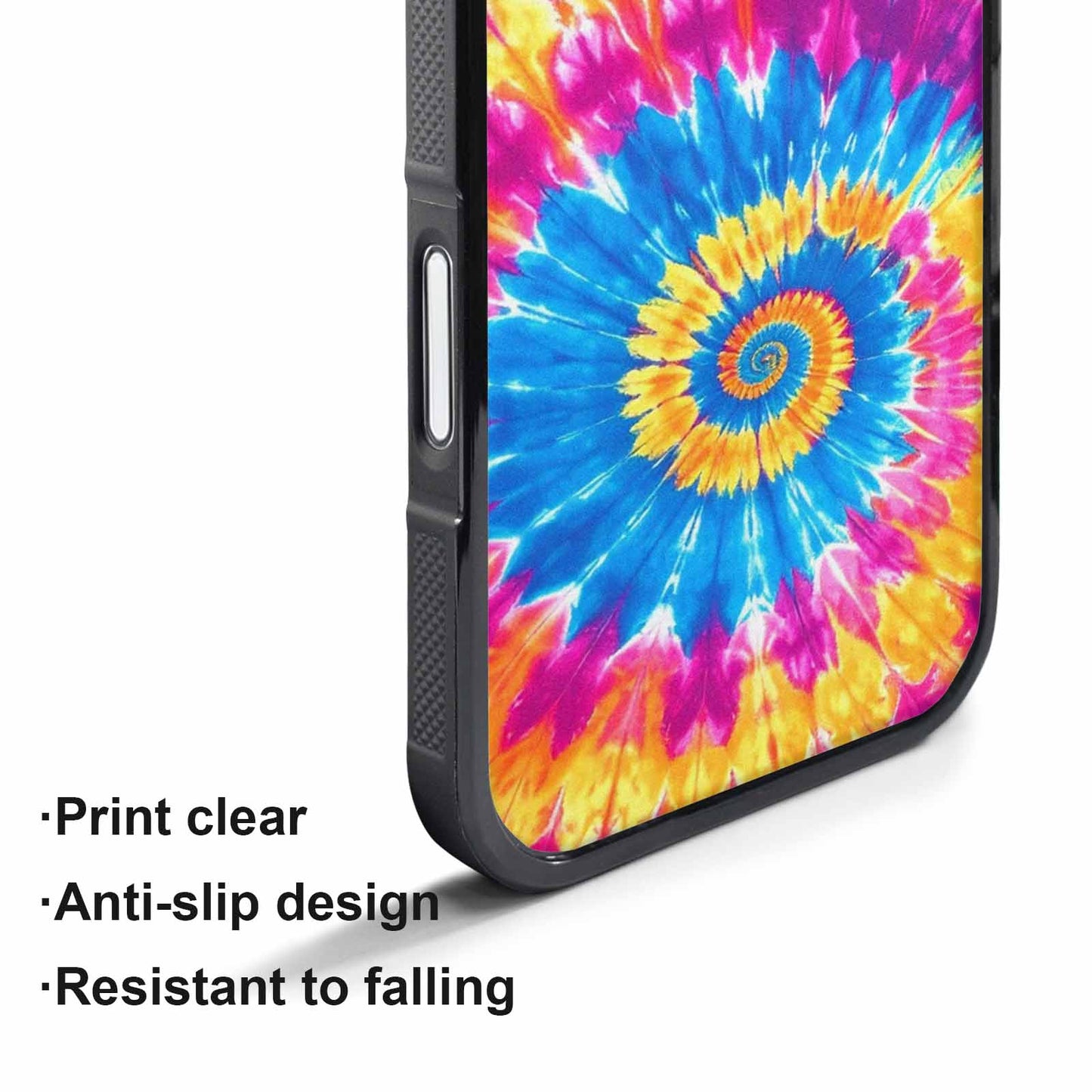 iPhone 17 Pro Max Case — Tie Dye Spiral Art Tie Dye, Original Design Phone Case