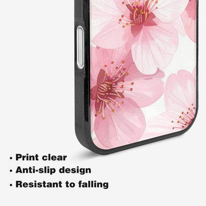 iPhone 16 Plus Case — Japanese Cherry Blossom, Custom Phone Case