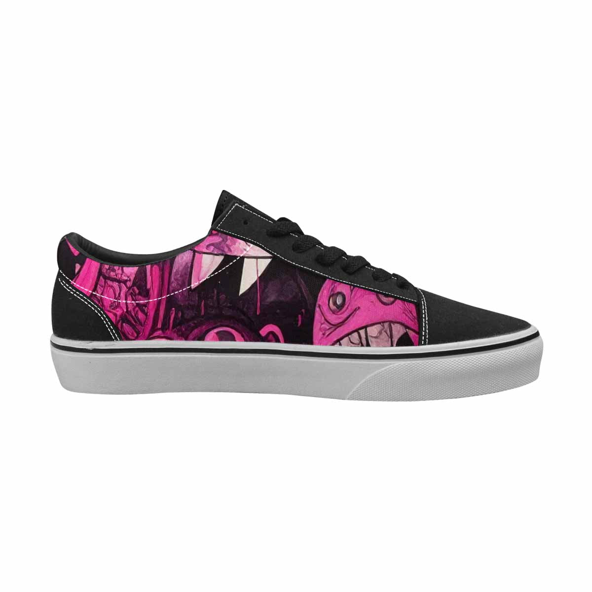 WOMEN'S Monsters (general) Lace-Up Canvas Y2K Shoes