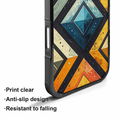 iPhone 17 Case — Vintage Summer Diamond Retro Vintage, Customized Protective Case