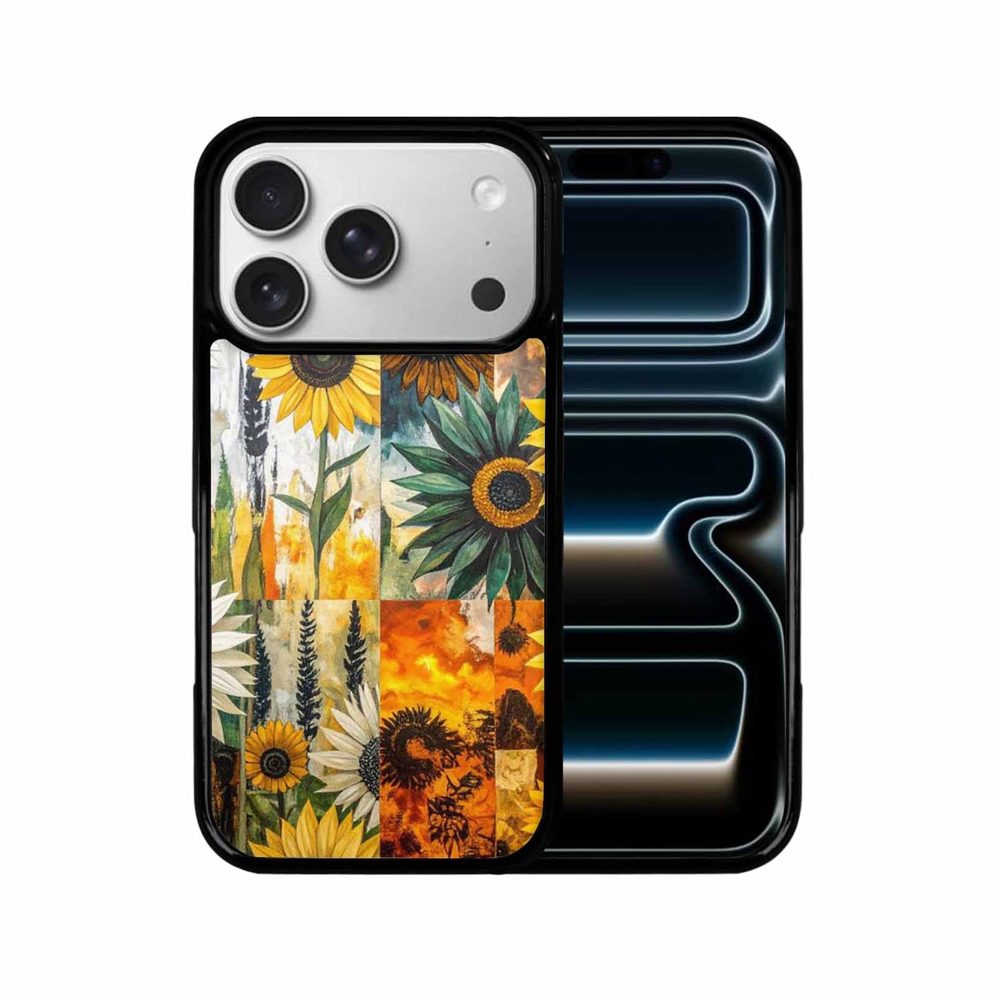 iPhone 17 Pro Case — Blend Melt Them Together Small Floral, Custom Phone Case