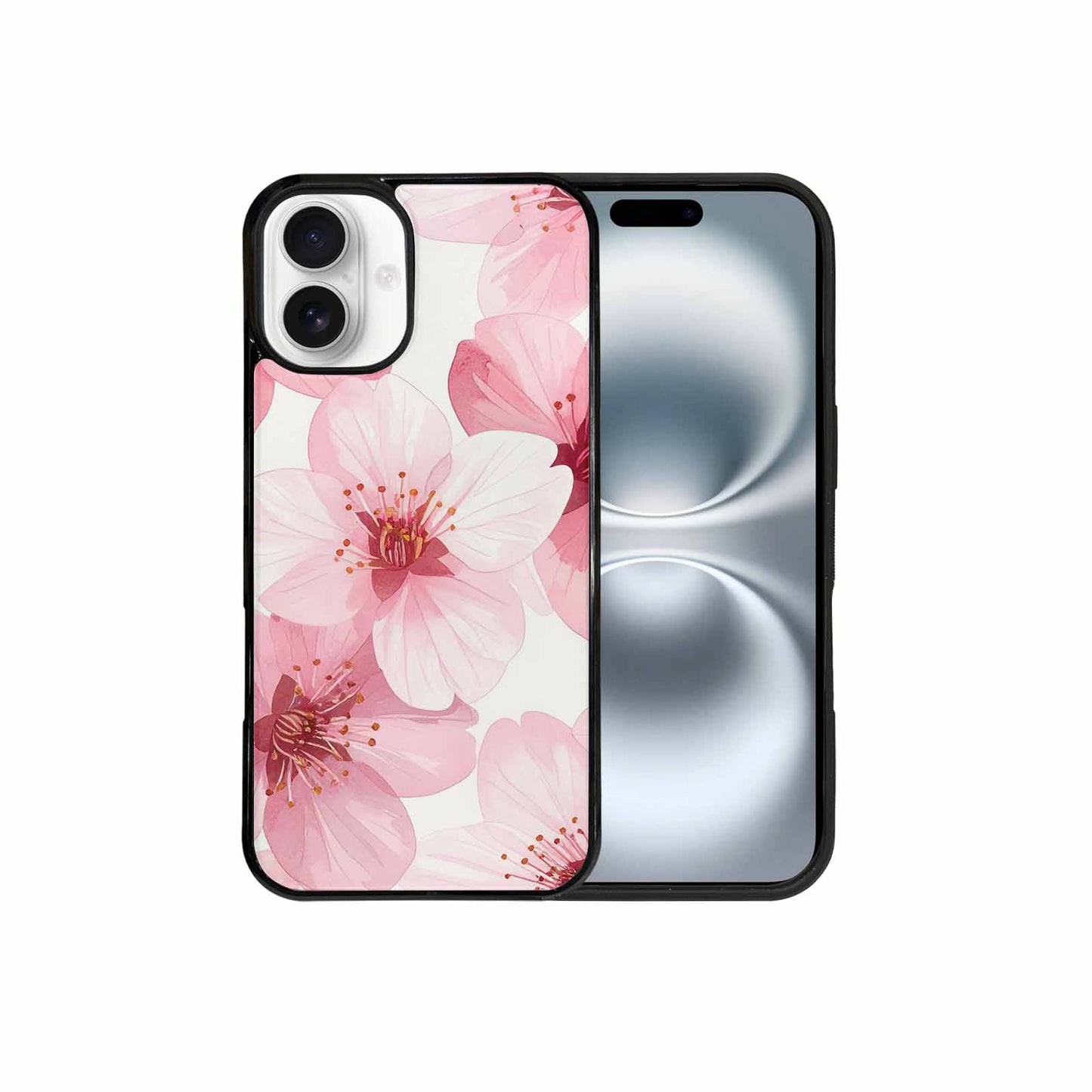 iPhone 16 Plus Case — Japanese Cherry Blossom, Custom Phone Case