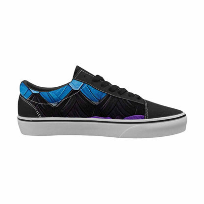 WOMEN'S Genderfluid Flag Color Canvas Lace-Up Dark Academia Sneakers