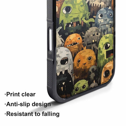 iPhone 17 Air Case — Monsters Camomonsters Pattern T6v Camo, Custom Made Phone Cover