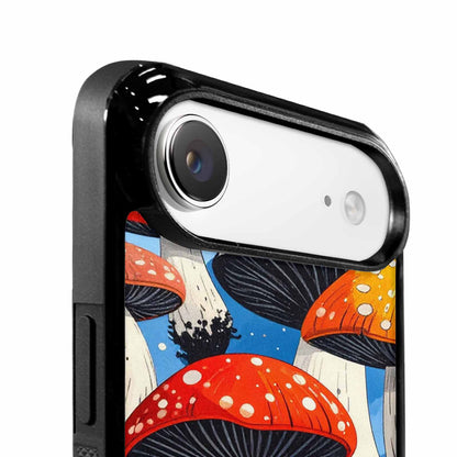 iPhone 17 Air Case — Vivid Winter Mushroom Seamless Cartoon Cute, Original Design Phone Case