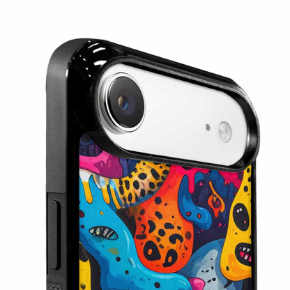 iPhone 17 Air Case — Melting Aliens Pattern Hundreds Of Alien, Custom Print Case Cover