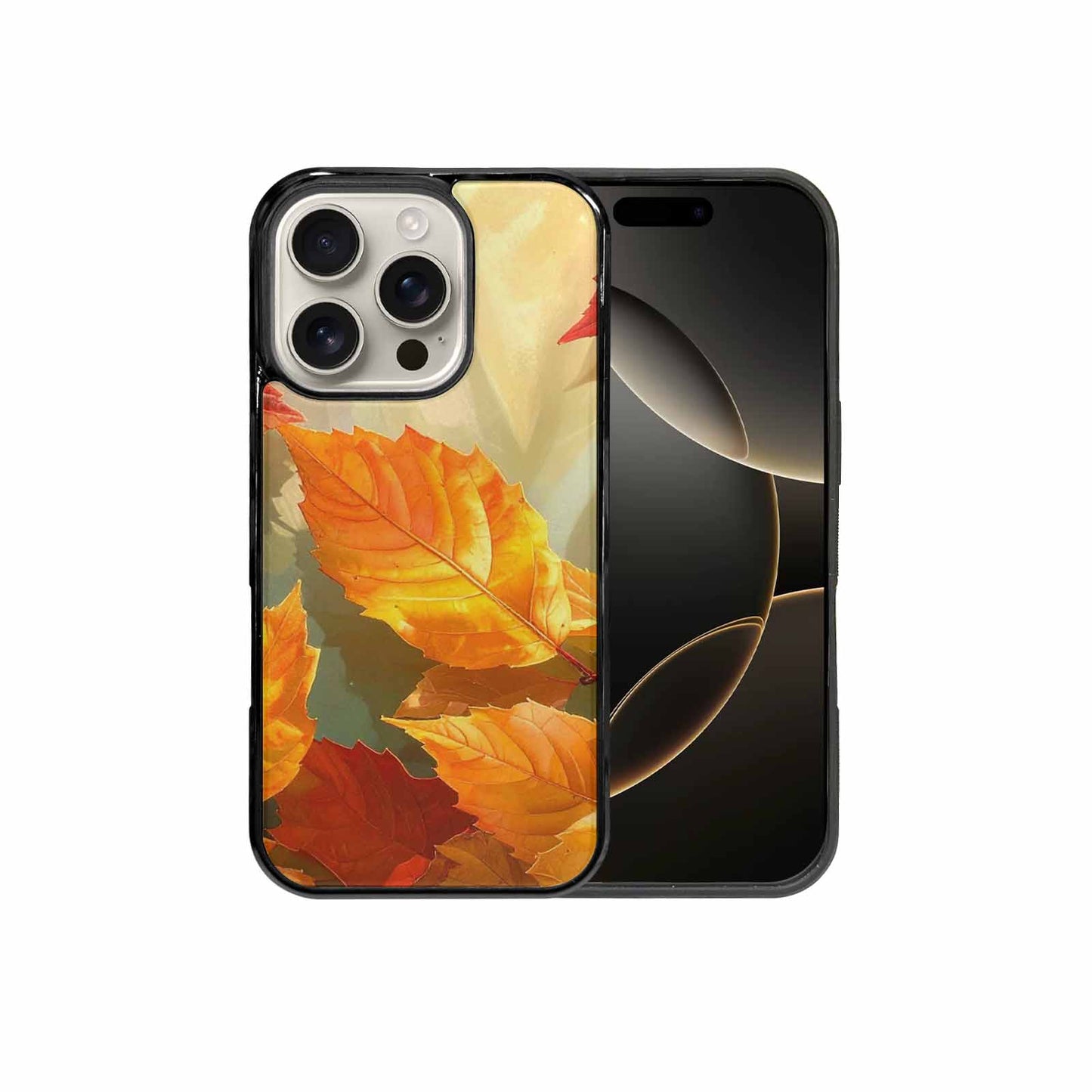iPhone 16 Pro Case — Autumn Leaves, Customized Protective Case