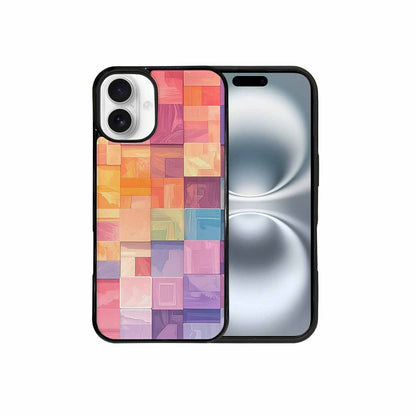 iPhone 16 Plus Case — Color Gradient Fade Pattern Hundreds Of, Customized Protective Case