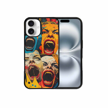 iPhone 16 Plus Case — Comic Book Scream Comic Book Scream, Personalized Phone Case