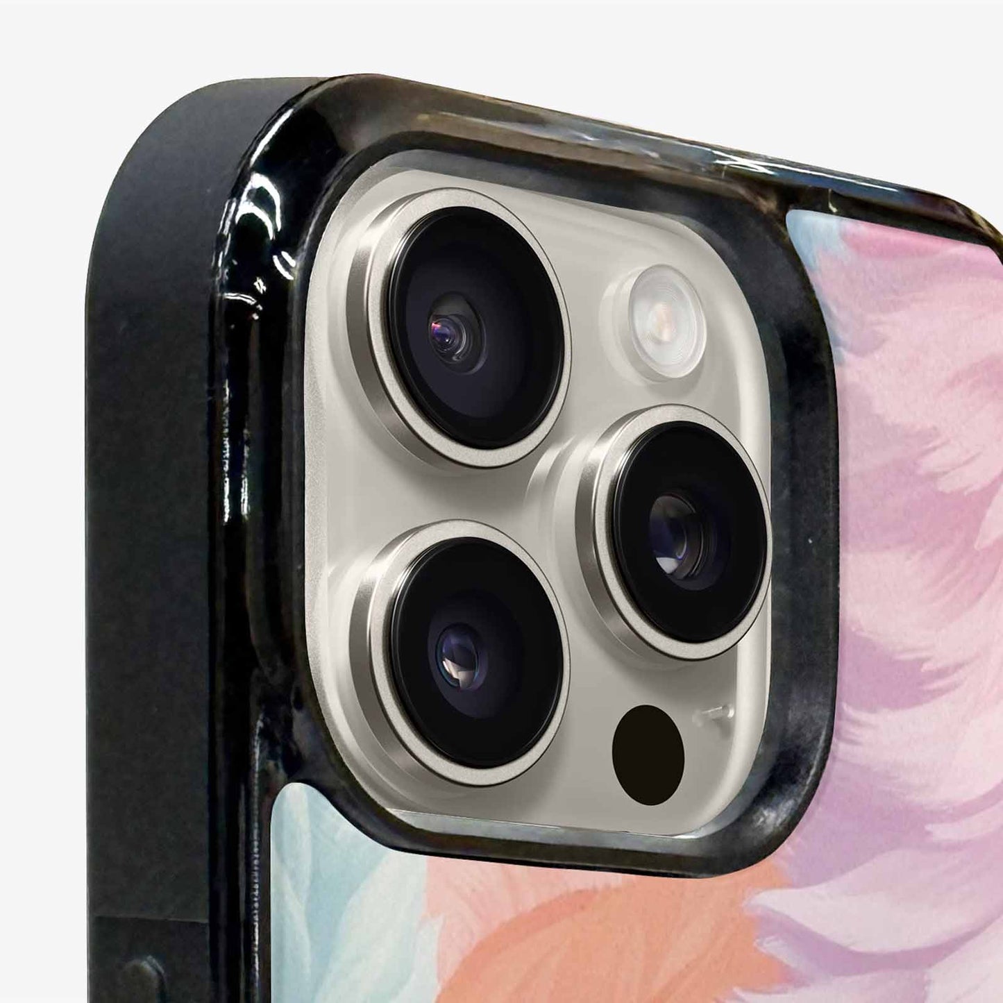 iPhone 16 Pro Case — Zebra Pastel Rainbow, Custom Made Phone Cover