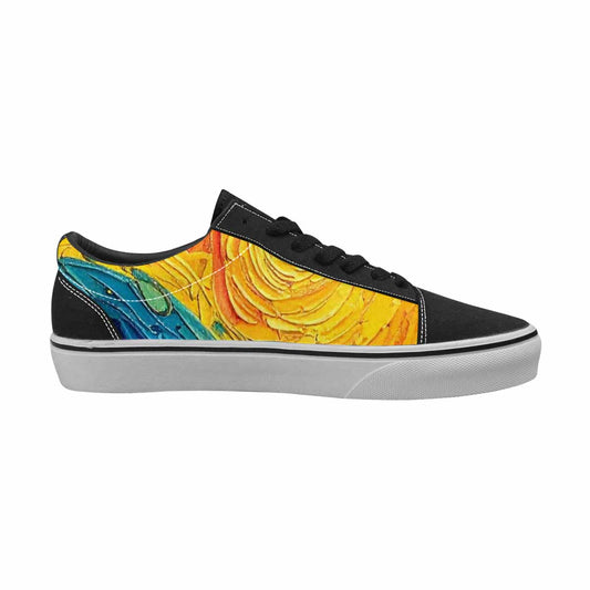 WOMEN'S Blend All Versions Canvas Lace-Up Surreal Custom Sneakers