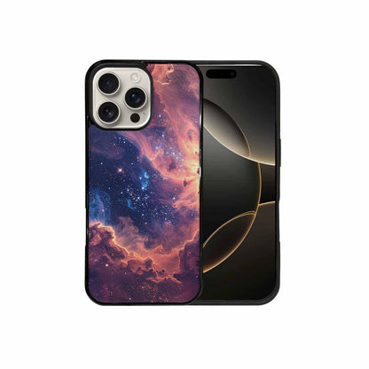 iPhone 16 Pro Max Case — Nebula Texture With Dense Star Cluster, Custom Phone Case