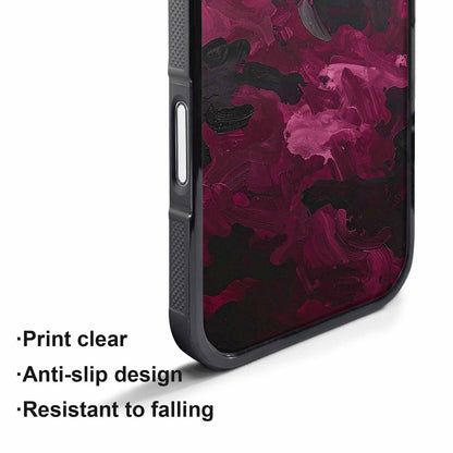 iPhone 17 Pro Case — Seamless Repeating Pattern Of Overlapping Camo, Custom Print Case Cover