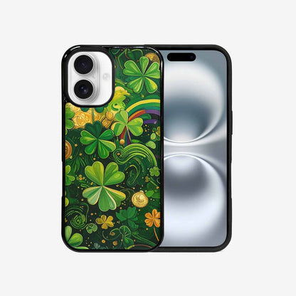 iPhone 16 Case — St Patrick\'s Clover St Patrick\'s Clover, Custom Printed Phone Case