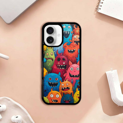 iPhone 17 Case — Monsters (general) Cartoon Monst Vev Cartoon, Custom Designed Case Cover