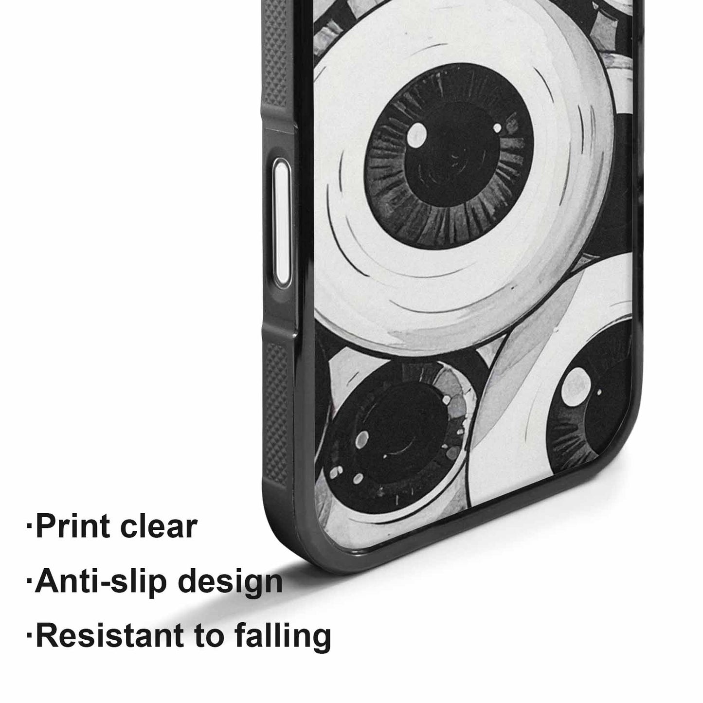 iPhone 17 Case — Googly Cartoon Eyeballs Cartoon Cute, Original Design Phone Case
