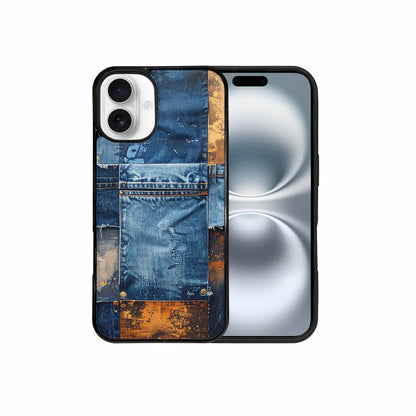 iPhone 16 Plus Case — Curve The Ripping Demin Tectures For, Custom Art Phone Cover