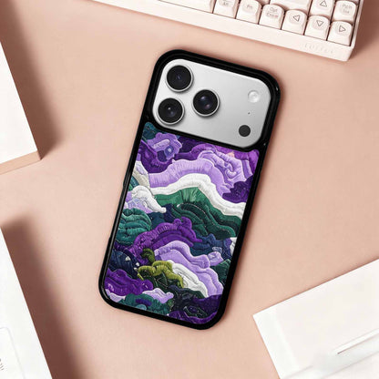 iPhone 17 Pro Case — Vivid Camo Genderqueer Pride Camo, Custom Art Phone Cover
