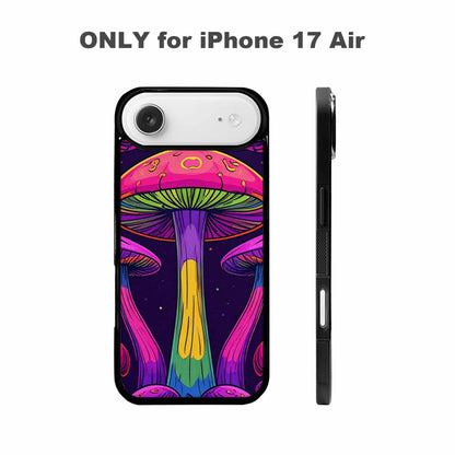 iPhone 17 Air Case — Psychedelic Mushroom Cartoon Pattern Cartoon Cute, Custom Made Phone Cover
