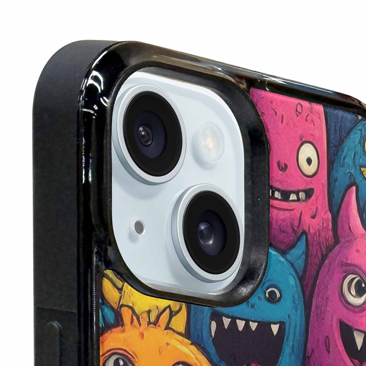 iPhone 15 Plus Case — Monsters General Cartoon Monst, Custom Printed Phone Case