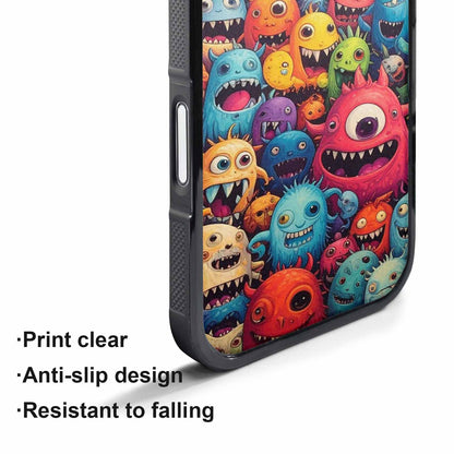 iPhone 17 Pro Max Case — Monsters (general) Cartoon Monsters Cartoon Cute, Custom Print Case Cover