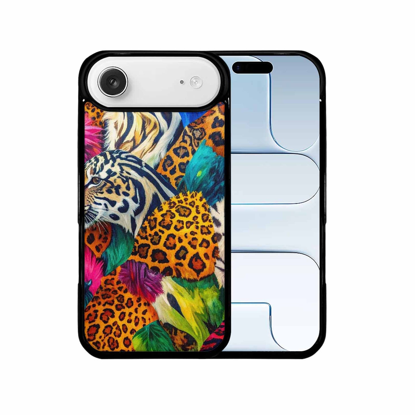 iPhone 17 Air Case — Full Color Vibrantanimal Print A Animal, Custom Art Phone Cover