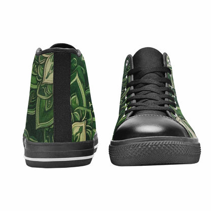 WOMEN'S Mandala High Top Canvas Vivid Shoes