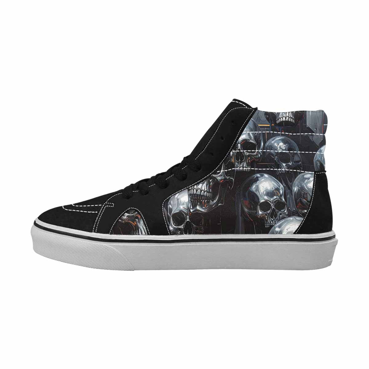 MEN'S Chrome Metallic Skull 4 Ferion