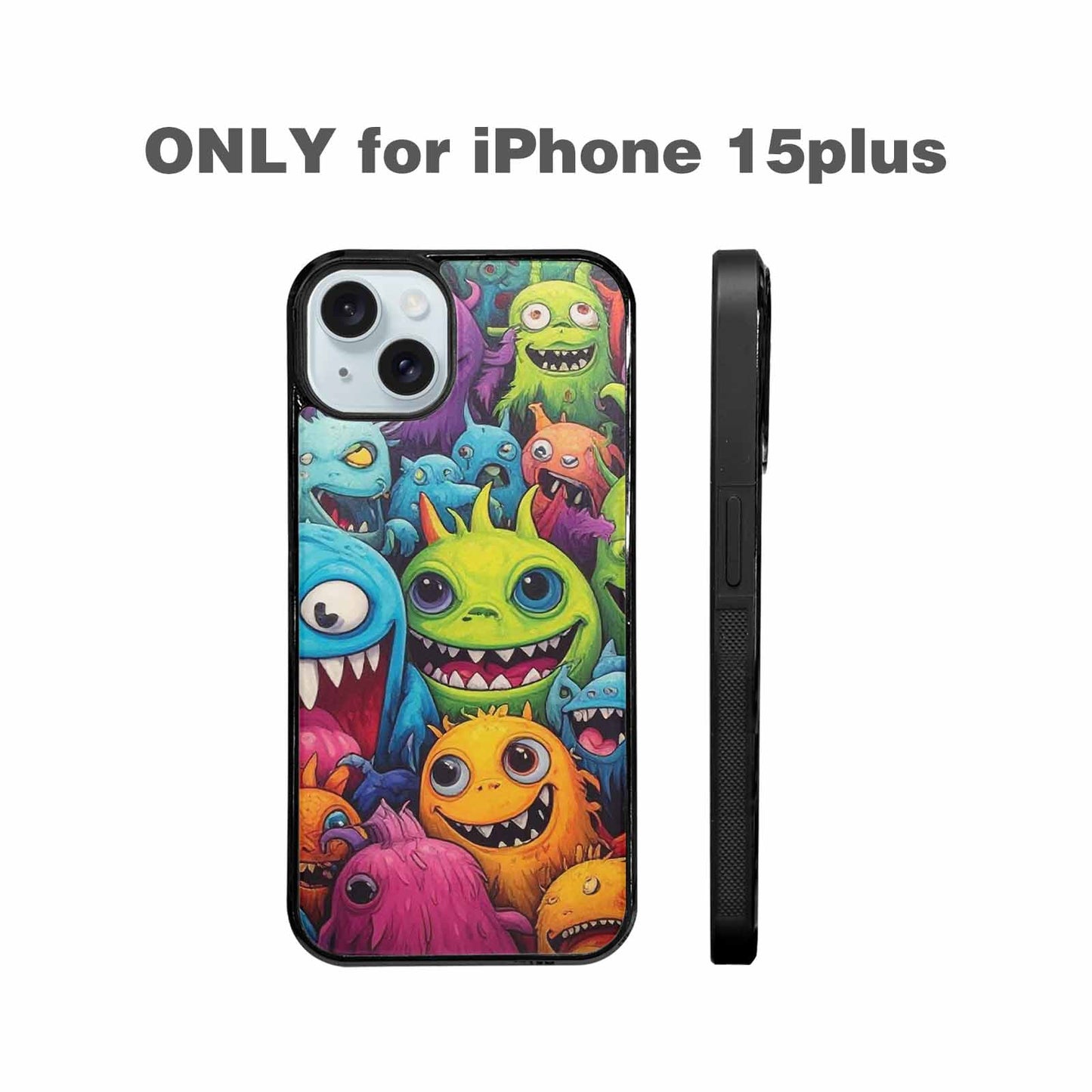 iPhone 15 Plus Case — Monsters General Cartoon Monst 0p8, Customized Protective Case