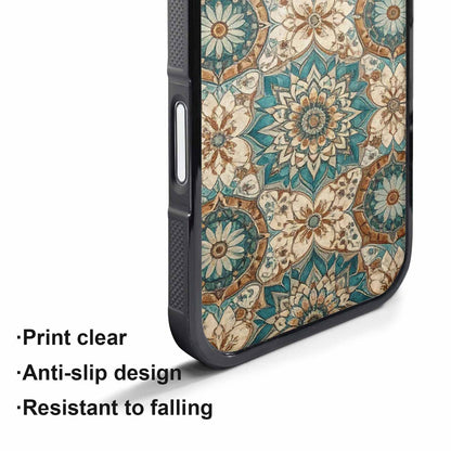 iPhone 17 Air Case — Small Mandala Pattern Randomly Varying Floral, Unique Phone Case Design