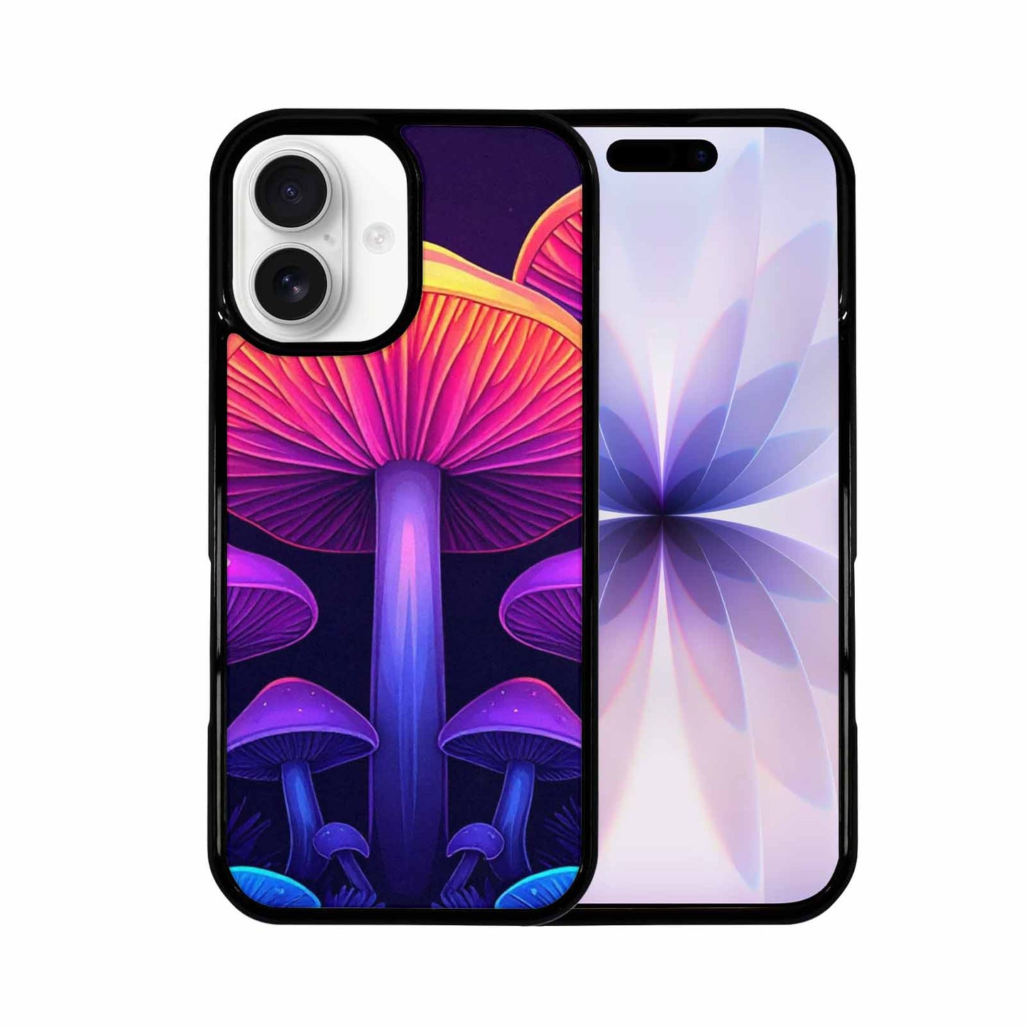 iPhone 17 Case — Psychedelic Mushroom Cartoon Pattern Cartoon Cute, Custom Designed Case Cover