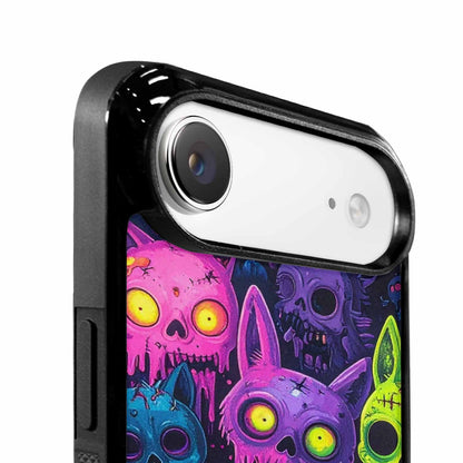 iPhone 17 Air Case — Mixed Toxic Glow Creature Pattern Cartoon, Custom Designed Case Cover